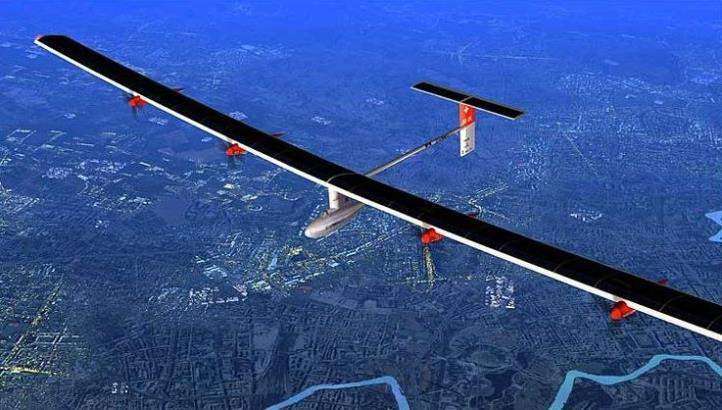Самолет на солнечных батареях Solar Impulse