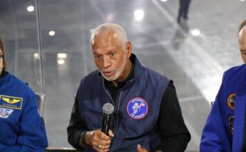NASA retired astronauts hit college campuses to boost voter turnout